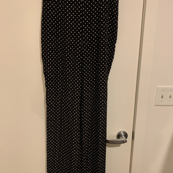 Diane von Furstenberg DVF Wide Leg Patterned Pants 100% Silk Size 6 - Picture 2 of 6
